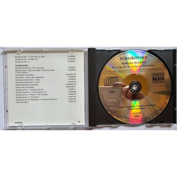 Tchaikovsky Suites For Orchestra No. 3 & 4 CD National Symphony Orchestra Of Ire - Picture 2 of 6